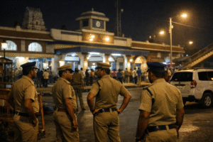 திருத்தணியில் கஞ்சா போதையில் சிறுவர்கள் அரிவாளால் தாக்கிய சம்பவம் குறித்து போலீஸ் விசாரணை