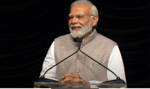 Prime Minister Narendra Modi addressing India-Oman Economic Cooperation Conference in Muscat