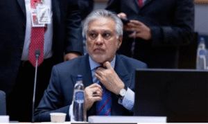 நூர் கான் விமானப்படை தள தாக்குதல் குறித்து கருத்து தெரிவித்த பாகிஸ்தான் துணைப் பிரதமர் இஷார் தார்