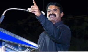 காரைக்குடியில் செய்தியாளர்களிடம் பேசிய நாம் தமிழர் கட்சி தலைமை ஒருங்கிணைப்பாளர் சீமான்