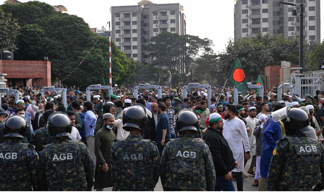 வங்கதேசத்தில் ஹிந்து வர்த்தகர் லிட்டன் சந்திர தாஸ் கொலை செய்யப்பட்ட சம்பவம்.