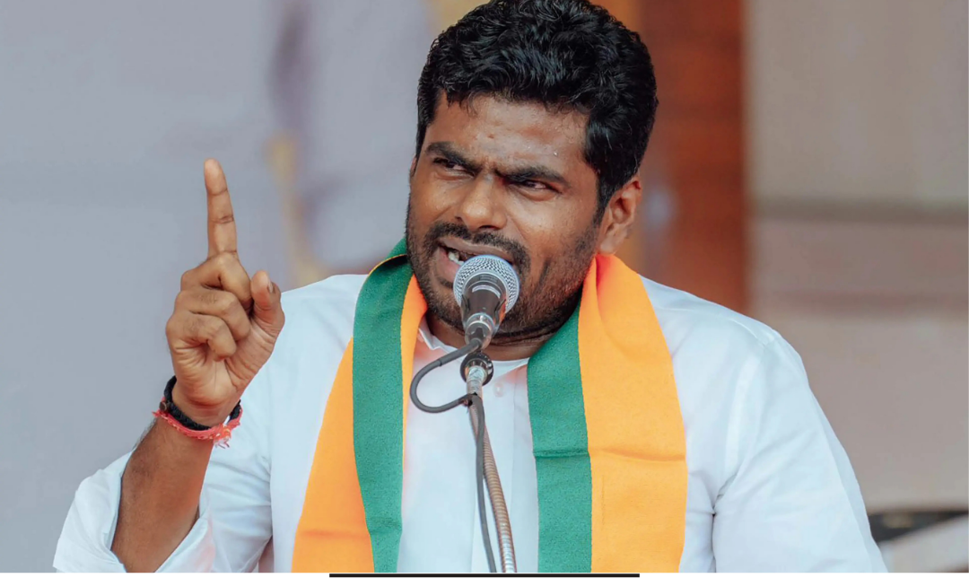 வேலூரில் செய்தியாளர்களிடம் பேசிய தமிழக பாஜக முன்னாள் தலைவர் அண்ணாமலை