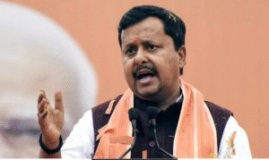 கோவையில் நடைபெற்ற பாஜ தொழில்சார் மாநாட்டில் திமுக அரசை அகற்ற சபதம் எடுக்க வேண்டும் என பேசிய நிதின் நபின்