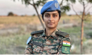 தெற்கு சூடானில் ஐ.நா. அமைதிகாக்கும் பணியில் ஈடுபட்ட இந்திய பெண் ராணுவ அதிகாரி சுவாதி சாந்தகுமார்