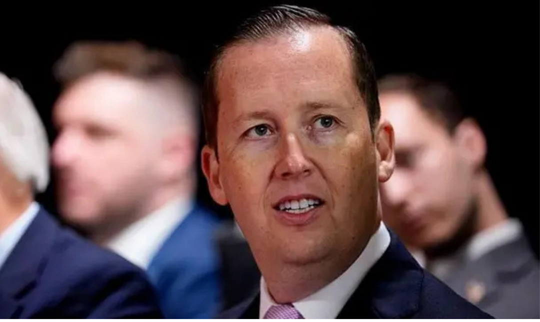 டில்லியில் செய்தியாளர்களிடம் பேசிய அமெரிக்க தூதர் செர்ஜியோ கோர்.