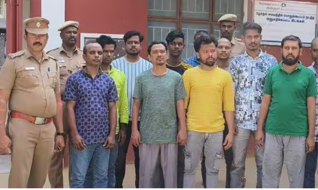 கோவை அன்னூர் அருகே தனியார் நிறுவனத்தில் பிடிபட்ட வங்கதேச நாட்டவர்கள் மீது போலீஸ் விசாரணை