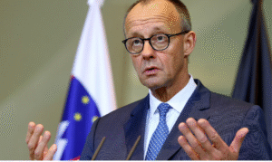 ஈரான் நிலவரம் குறித்து கருத்து தெரிவித்த ஜெர்மனி பிரதமர் பிரெட்ரிக் மெர்ஸ்.