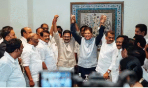 தேசிய ஜனநாயகக் கூட்டணி குறித்து செய்தியாளர்களிடம் பேசும் அமமுக பொதுச்செயலாளர் டிடிவி தினகரன்