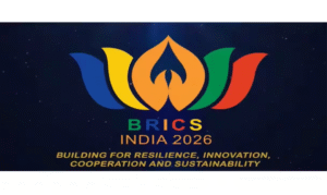 பிரிக்ஸ் கூட்டமைப்புக்கான புதிய இணையதளம் மற்றும் லோகோவை வெளியிட்ட வெளியுறவு அமைச்சர் ஜெய்சங்கர்.