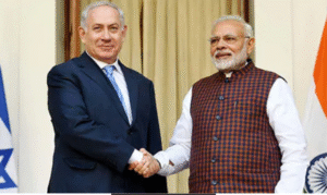 இஸ்ரேல் பிரதமர் நெதன்யாகுவுடன் தொலைபேசியில் பேசிய பிரதமர் மோடி