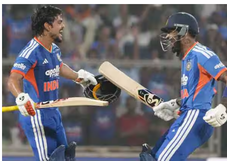 நியூசிலாந்துக்கு எதிரான 5வது டி20 போட்டியில் இந்திய அணியின் வெற்றி