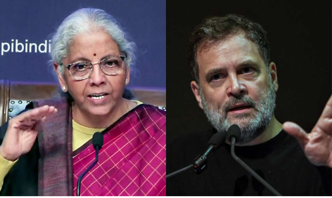 மத்திய பட்ஜெட் குறித்து செய்தியாளர்களிடம் பேசும் நிதியமைச்சர் நிர்மலா சீதாராமன்