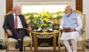 இந்தியா பயணத்தின் போது காஷ்மீர் தாக்குதலுக்கு கண்டனம் தெரிவிக்கும் பிரேசில் அதிபர்.