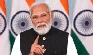 வட இந்தியாவின் முதல் செமிகண்டக்டர் உற்பத்தி ஆலைக்கு அடிக்கல் நாட்டும் பிரதமர் மோடி.