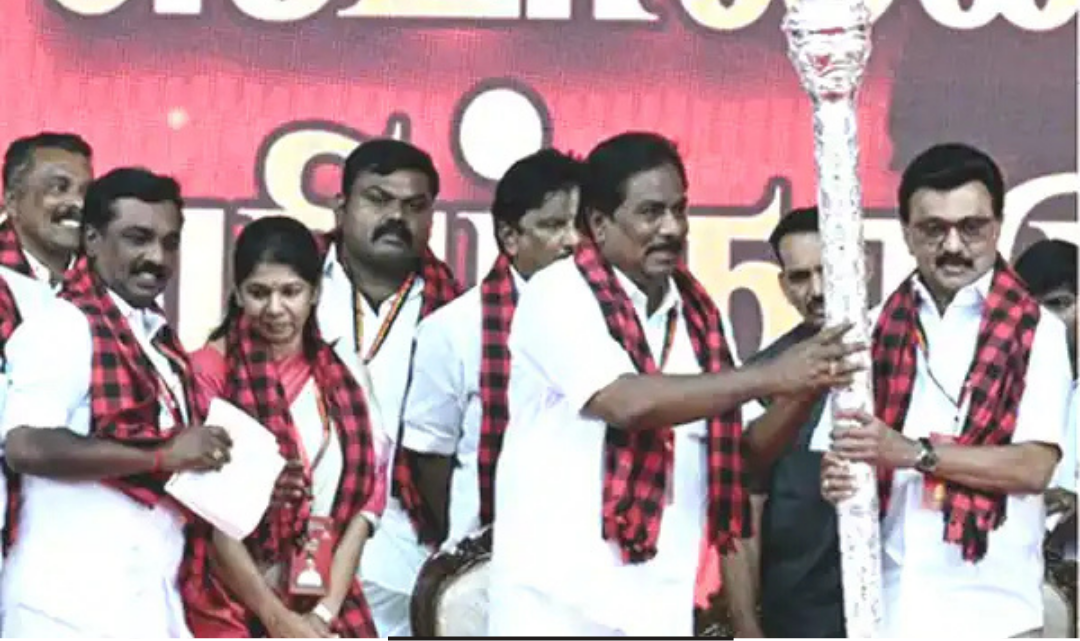 மதுரை திமுக மாநாட்டில் முதல்வர் ஸ்டாலின் உரையாற்றும் கோப்பு படம்.