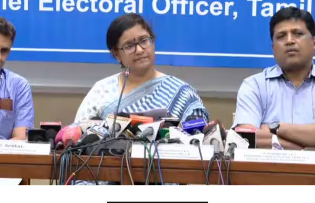 தமிழகத்தில் சட்டசபை தேர்தலை முன்னிட்டு, எஸ்.ஐ.ஆர். திருத்த பணிகளுக்குப் பிறகு இறுதி வாக்காளர் பட்டியல் வெளியிடப்பட்டது; மொத்த வாக்காளர்கள் 5.67 கோடி.