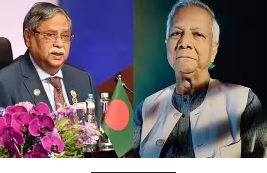 முகமது யூனுஸ் அரசியலமைப்பு விதிகளை பின்பற்றவில்லை என வங்கதேச அதிபர் முகமது ஷகாபுதீன் குற்றம்சாட்டினார்.