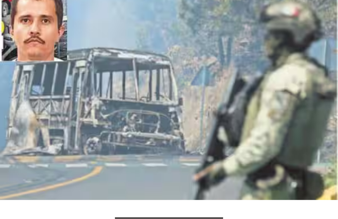 மெக்சிகோவில் போதைப்பொருள் கார்டெல் தலைவர் எல் மெஞ்சோ உயிரிழந்ததைத் தொடர்ந்து ஏற்பட்ட வன்முறை சம்பவங்கள் குறித்த செய்தி.