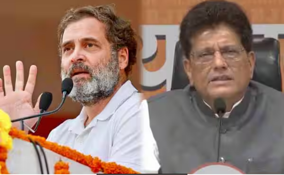 புதுடில்லியில் செய்தியாளர்களிடம் பேட்டி அளிக்கும் மத்திய அமைச்சர் பியுஷ் கோயல் காட்சி.