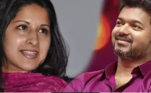 நடிகர் விஜய், அவரது திருமண புகைப்படம் மற்றும் செங்கல்பட்டு மாவட்ட நீதிமன்ற கட்டிடம்.