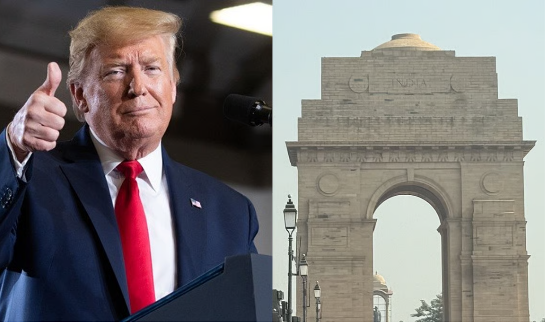 இந்தியா கேட் போன்று வாஷிங்டன்னில் வெற்றி வளைவு அமைக்க விரும்பும் டிரம்ப்