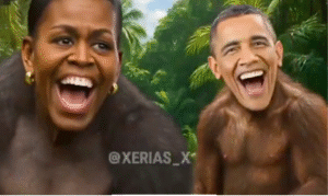 டொனால்ட் டிரம்ப் சமூகவலைதளத்தில் பகிர்ந்த வீடியோ விவாதத்தால் மக்கள் பகிர்ந்து கொண்டு உள்ள காட்சி