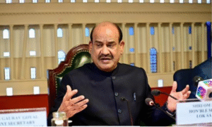 மக்களவை அமர்வு – ஓம் பிர்லா உரையாற்றுகிறார்