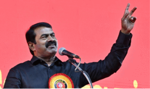 சீமான் செய்தியாளர்களிடம் காங்கிரஸ் கூட்டணி குறித்து கருத்து தெரிவித்தார்.