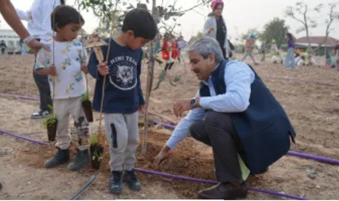 இஸ்ரேலில் மோடி திட்டத்தின் கீழ் மரக்கன்றுகள் நடப்பட்ட நிகழ்வு