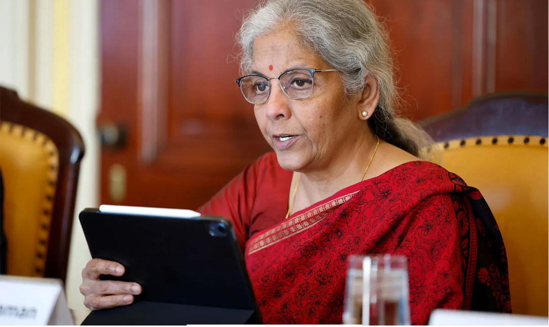 நிர்மலா சீதாராமன் சமீபத்தில் நிகழ்ச்சியில் தமிழக தேர்தல் குறித்து பேசுகிறார்.