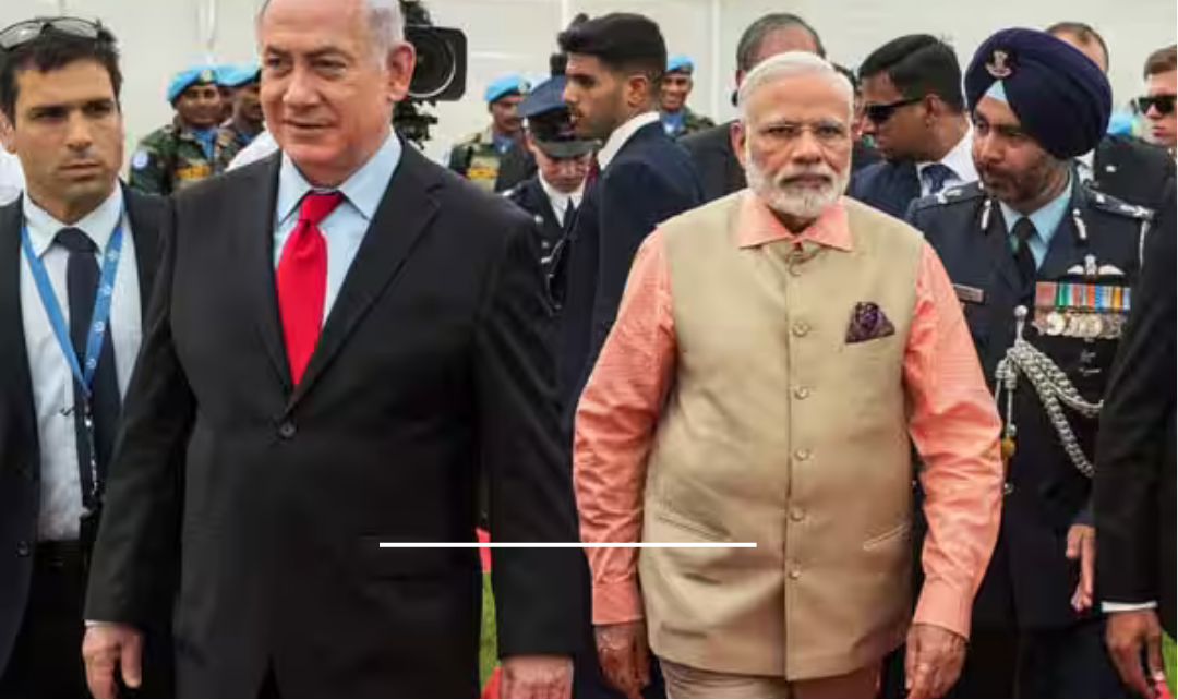 இஸ்ரேல் பயணத்தை மேற்கொள்ளும் பிரதமர் மோடி.