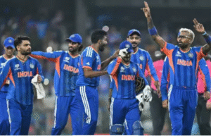 சென்னை சேப்பாக்கம் மைதானத்தில் ஜிம்பாப்வேக்கு எதிராக விளையாடும் இந்திய கிரிக்கெட் அணி.