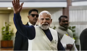 மதுரையில் நடைபெறும் தேசிய ஜனநாயகக் கூட்டணி தேர்தல் பிரசார பொதுக்கூட்டத்தில் பங்கேற்க வரும் பிரதமர் நரேந்திர மோடி