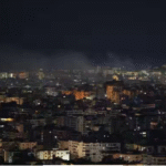 லெபனானில் இஸ்ரேல் தாக்குதலால் சேதமடைந்த பகுதிகள்.