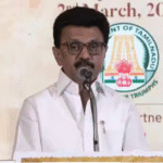 சென்னையில் நடைபெற்ற கருத்தரங்கில் உரையாற்றும் முதல்வர் மு.க.ஸ்டாலின்.