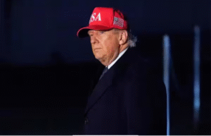 ஈரான் போர் குறித்து கருத்து தெரிவிக்கும் அமெரிக்க அதிபர் டொனால்ட் டிரம்ப்.