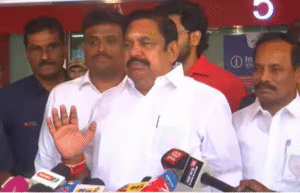 டில்லியில் அமித்ஷாவை சந்தித்த பிறகு செய்தியாளர்களிடம் பேசிய அதிமுக பொதுச்செயலாளர் இபிஎஸ்.