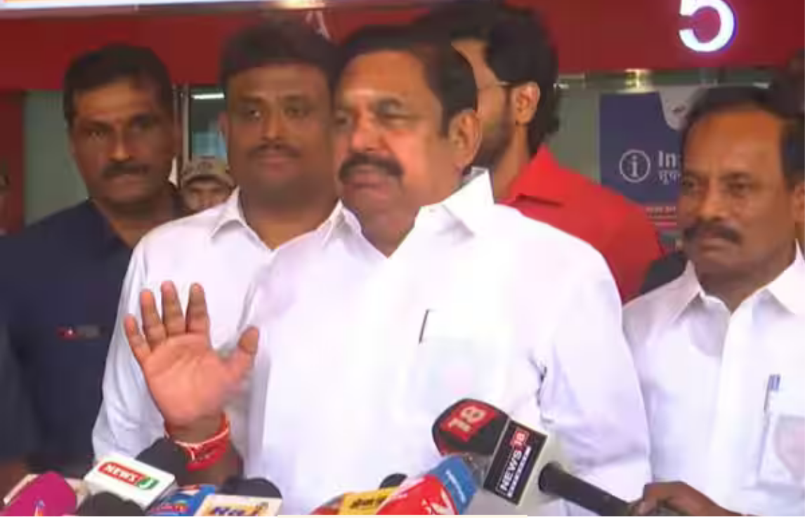 டில்லியில் அமித்ஷாவை சந்தித்த பிறகு செய்தியாளர்களிடம் பேசிய அதிமுக பொதுச்செயலாளர் இபிஎஸ்.