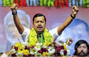 ராஜ்யசபா தேர்தலில் போட்டியிடும் பாஜ தேசியத் தலைவர் நிதின் நபின்.