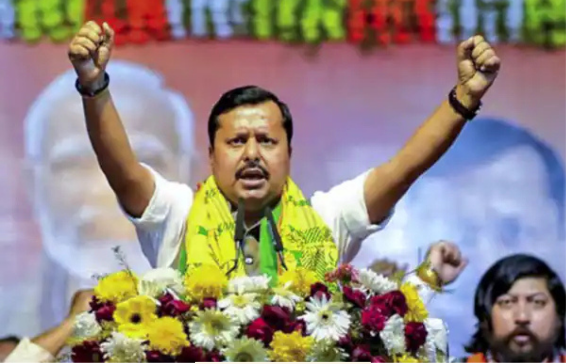 ராஜ்யசபா தேர்தலில் போட்டியிடும் பாஜ தேசியத் தலைவர் நிதின் நபின்.