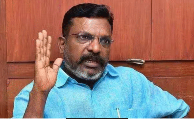 திமுக கூட்டணி மற்றும் விஜய் குறித்து கருத்து தெரிவித்த விடுதலை சிறுத்தைகள் கட்சி தலைவர் திருமாவளவன்.