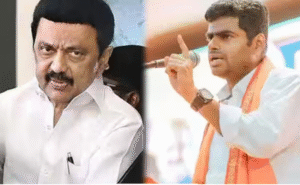 சிலிண்டருக்கு ரூ.100 மானியம் வழங்க வேண்டும் என திமுக அரசை விமர்சித்த பாஜ முன்னாள் மாநில தலைவர் அண்ணாமலை.