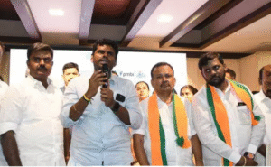 டெல்டா விவசாயிகள் விவகாரத்தில் திமுக மீது குற்றம்சாட்டிய தமிழக பாஜ முன்னாள் தலைவர் அண்ணாமலை.