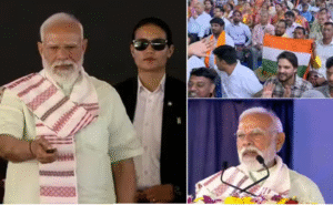 டில்லியில் மெட்ரோ திட்டங்களை தொடங்கி வைத்து உரையாற்றும் பிரதமர் மோடி.