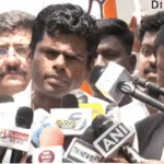 காஸ் சிலிண்டர் தட்டுப்பாடு குறித்து மக்கள் அச்சப்பட தேவையில்லை என கூறிய அண்ணாமலை தொடர்பான செய்தி.