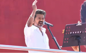 தமிழகத்தில் பெண்கள் பாதுகாப்பு குறித்து திமுக அரசை விமர்சித்து அறிக்கை வெளியிட்ட தவெக தலைவர் விஜய்.