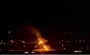 துபாய் விமான நிலையம் அருகே எண்ணெய் கிடங்கு மீது ஈரான் ட்ரோன் தாக்குதல் நடந்த சம்பவம் தொடர்பான செய்தி.