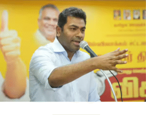 சென்னை பொதுக்கூட்டத்தில் பேசும் ஆதவ் அர்ஜுனா மற்றும் த.வெ.க. கட்சி கூட்டம்