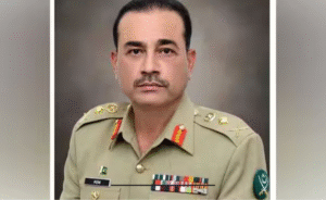 பாகிஸ்தான் ராணுவ தளபதி பயங்கரவாத எதிர்ப்பு குறித்து பேசும் காட்சி