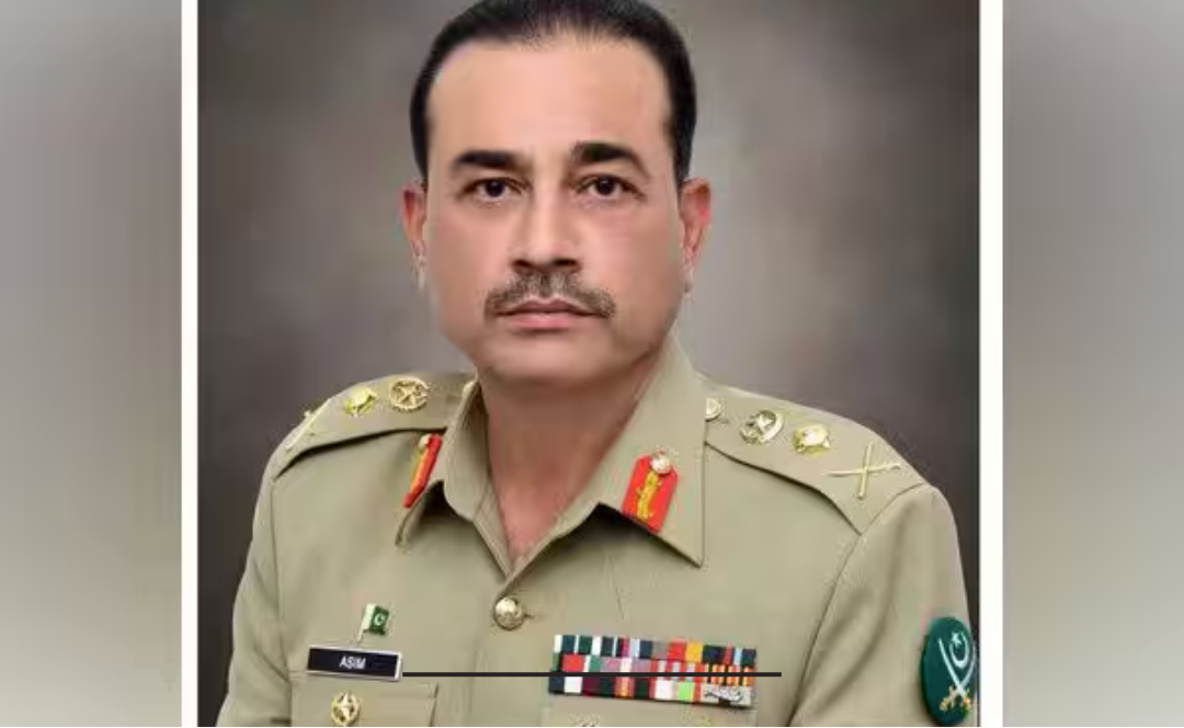 பாகிஸ்தான் ராணுவ தளபதி பயங்கரவாத எதிர்ப்பு குறித்து பேசும் காட்சி